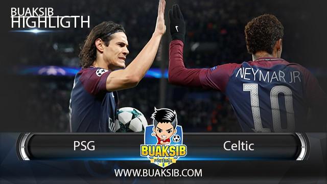 Paris Saint Germain vs Celtic Highlights
