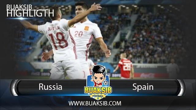 Russia vs Spain Highlights