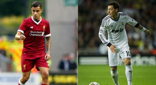 Ozil being monitored as Coutinho alternative